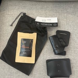 Falco Craft Made Holsters and break in kit